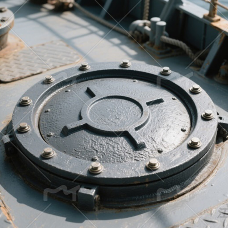 Schachtdeckel für die Marine