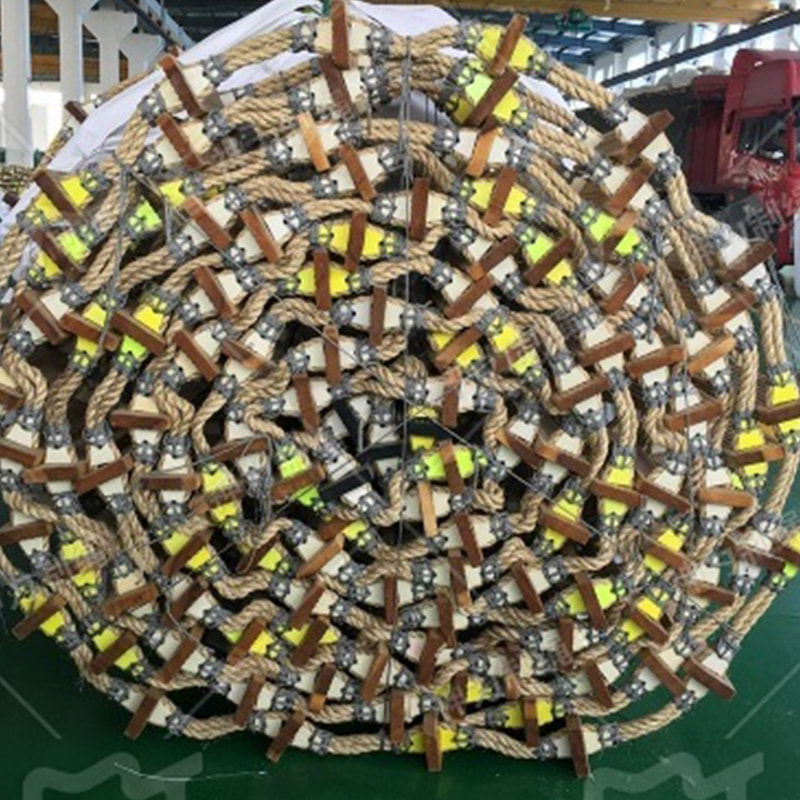Holz-Einstiegsleiter für Schiffe